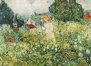 Marguerite Gachet in the Garden Vincent Van Gogh